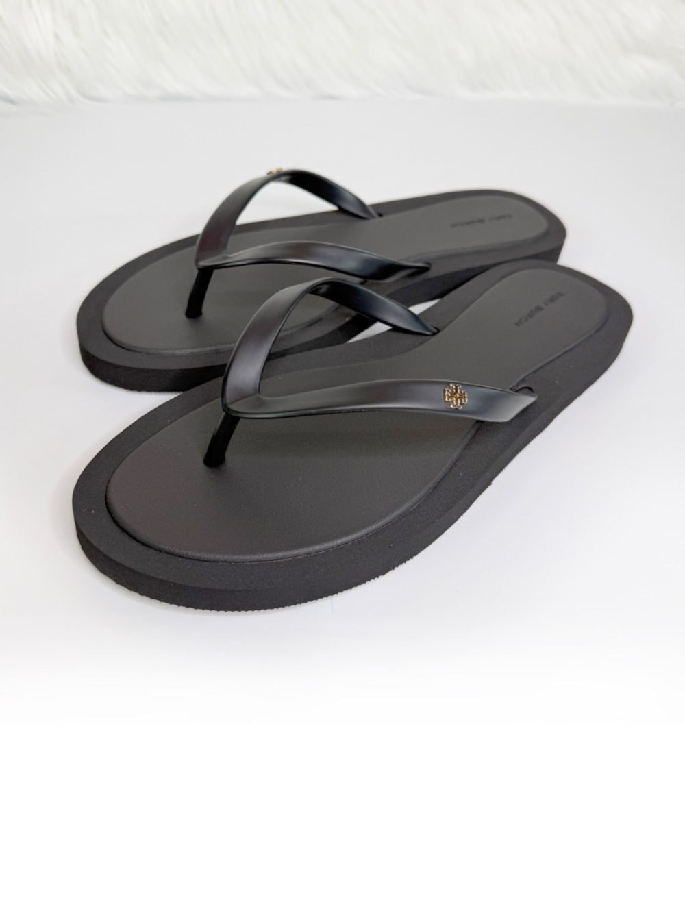 Tory Burch Women's Kira Padded Flip Flop - Black
